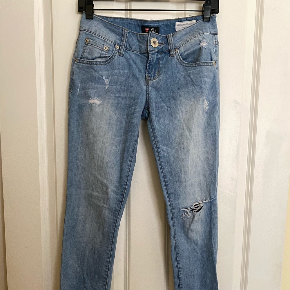 Guess light wash jeans